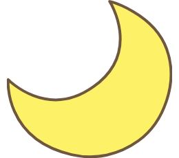つきのマーク