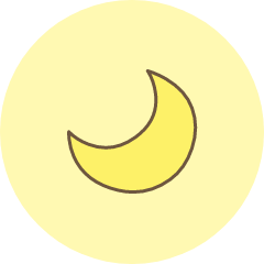 つきのマーク